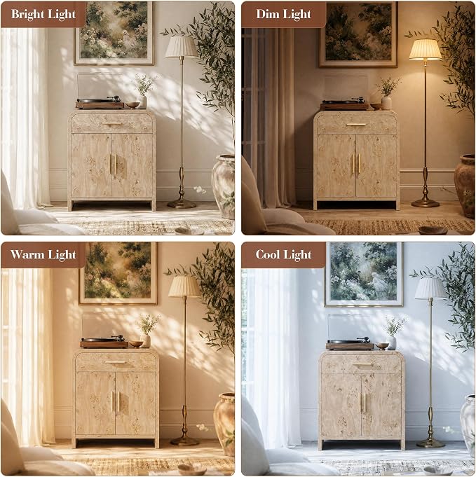 Curved Buffet Storage Cabinet - Image 5
