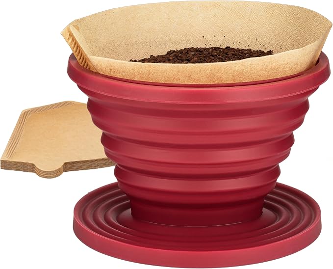 COLETTI Sierra Camping Pour Over Coffee Dripper — Collapsible Pour Over Coffee by COLETTI