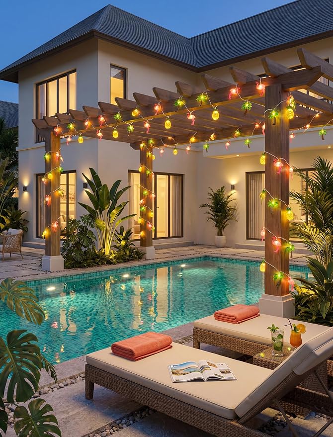 12Ft Summer Beach String Lights - Image 4