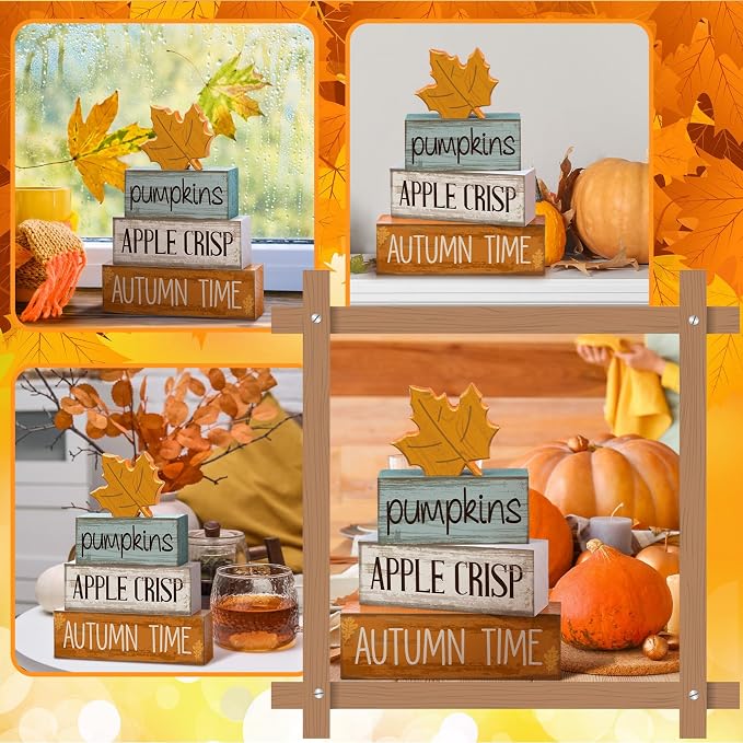 Lineshading 4 Pcs Fall Decoration - Image 4