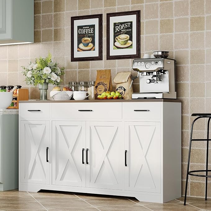 Modern Buffet Sideboard Kitchen Storage Cabinet by Unknown