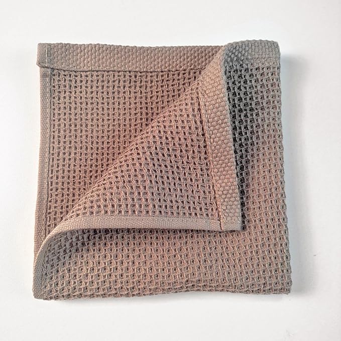 Glasses Cleaning Cloth, Washable Waffle Weave 134X134 Dish Rags - Image 3