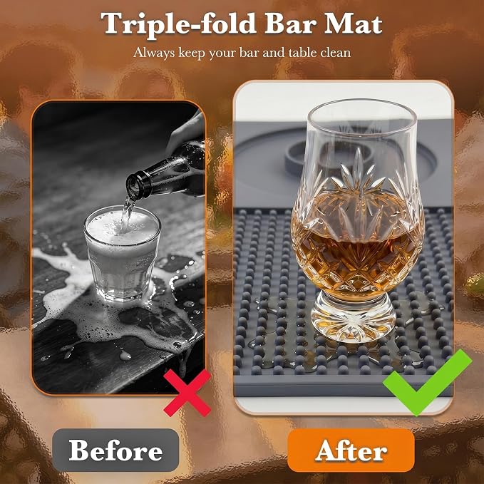 Bar Mat, Bar Accessories, Bartending Drying Mats, Bar Decorations - Image 4