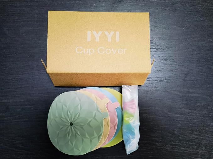 Drink Covers, Silicone Cup Covers, Silicone Lids - Image 9