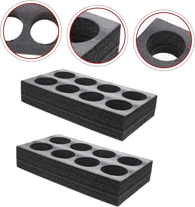 LIFKOME 2pcs Cup Holder Coaster Tray Drink Carrier - Image 4
