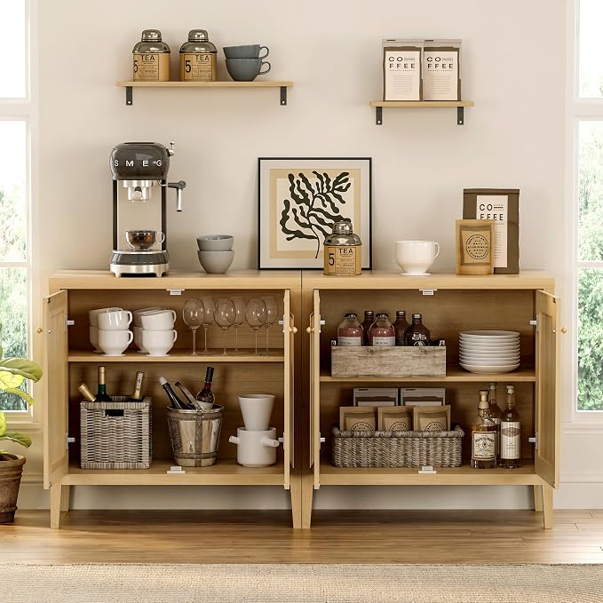 EYYTHUNG Sideboard Buffet Cabinet - Image 7
