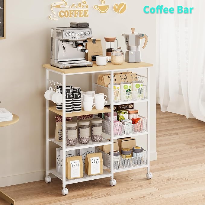 HapiRm Rolling Kitchen Carts - Image 4