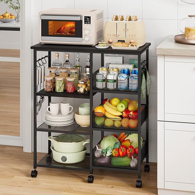 HapiRm Rolling Kitchen Carts by HapiRm
