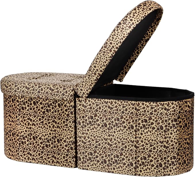 AmasSmile Footrest Ottoman Bench by AmasSmile