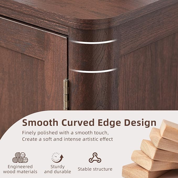 Joaxswe Sideboard Buffet Cabinet - Image 6