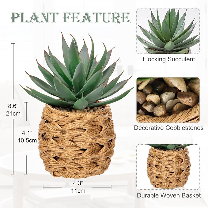 Briful Succulents Plants Artificial - Image 2