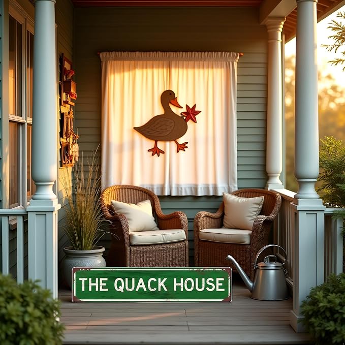 The Quack House Aluminuml Tin Sign - Image 4