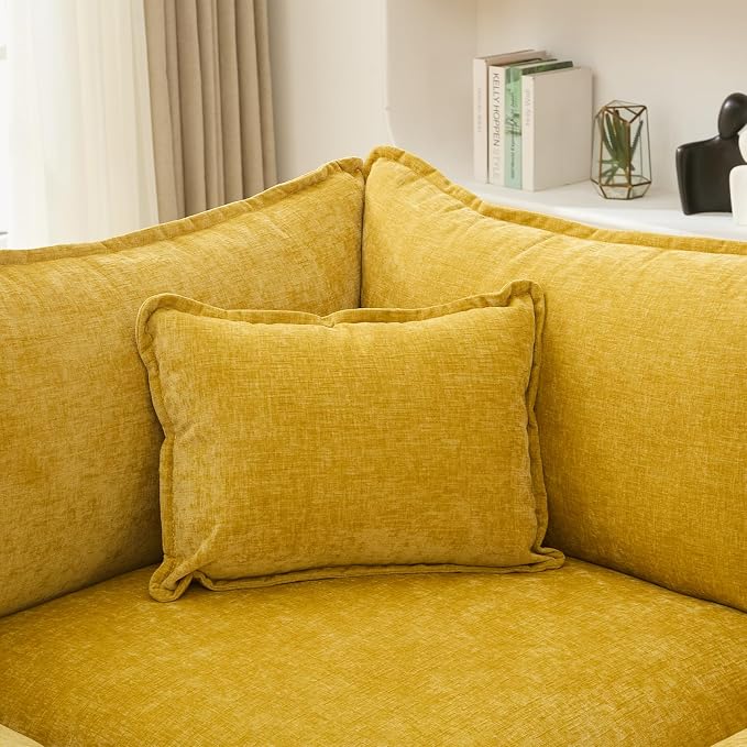 Corner Seat for Sectional Sofa, Modular Cloud Couch by OQQOEE