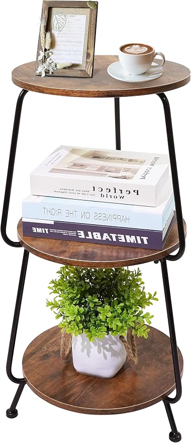 Small Round Side Table by GUPZTY