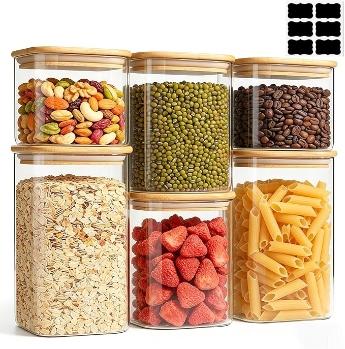 ComSaf Glass Storage Containers by ComSaf