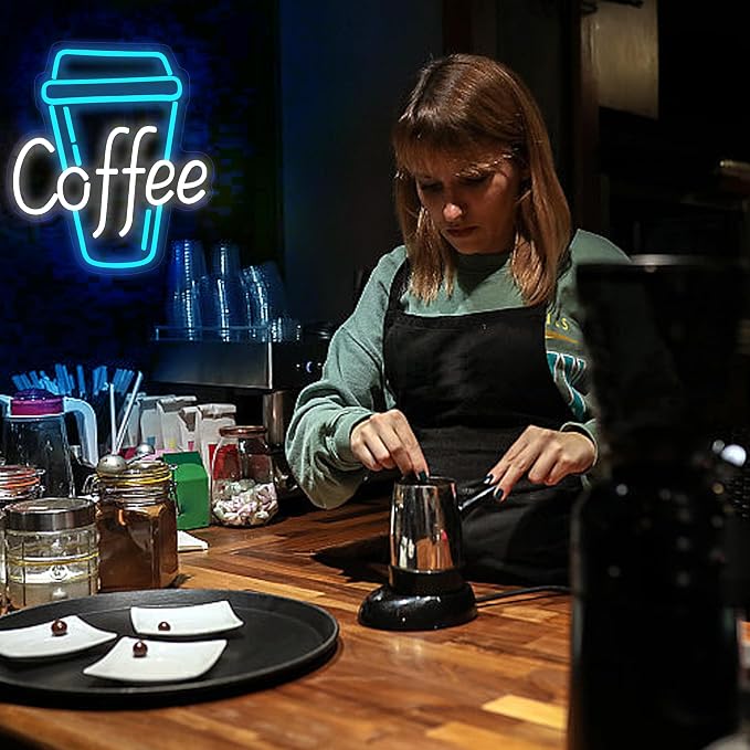 Coffee Neon Sign for Wall Decor Bright Led Neon Light for Business Sign Coffe - Image 5