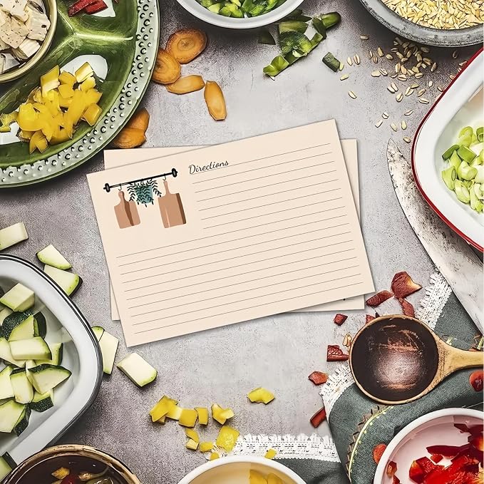 YOJO Recipe Cards, Double Sided Cardstock - Image 7