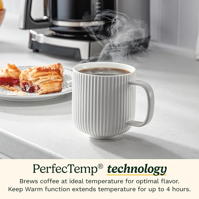 Cuisinart Coffee Maker, 14-Cup PerfecTemp Programmable Coffee Machine Glass - Image 4