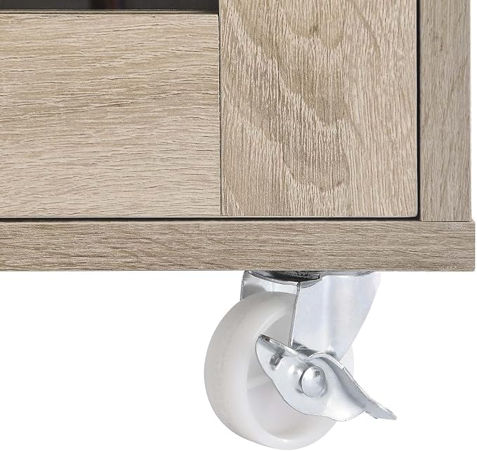Modway Culinary Rolling Kitchen Cart - Image 8