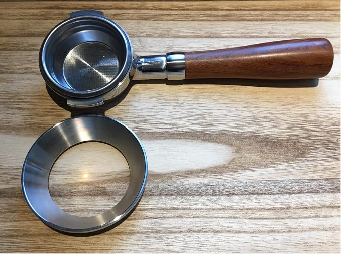 58mm Espresso Dosing Funnel Stainless Steel Coffee Dosing Ring Fits 58mm - Image 7