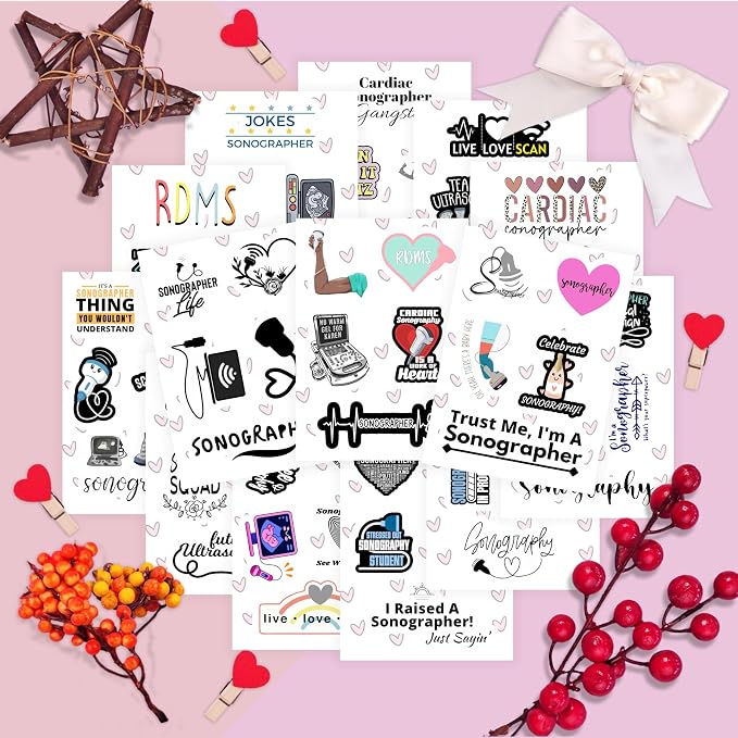 100Pcs Sonography Stickers, Ultrasound Stickers - Image 5