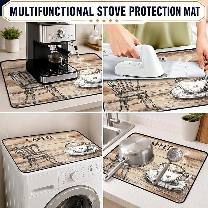 Multi-Design Stove Top Cover for Glass/Electric Stoves, 3-in-1 Counter - Image 6