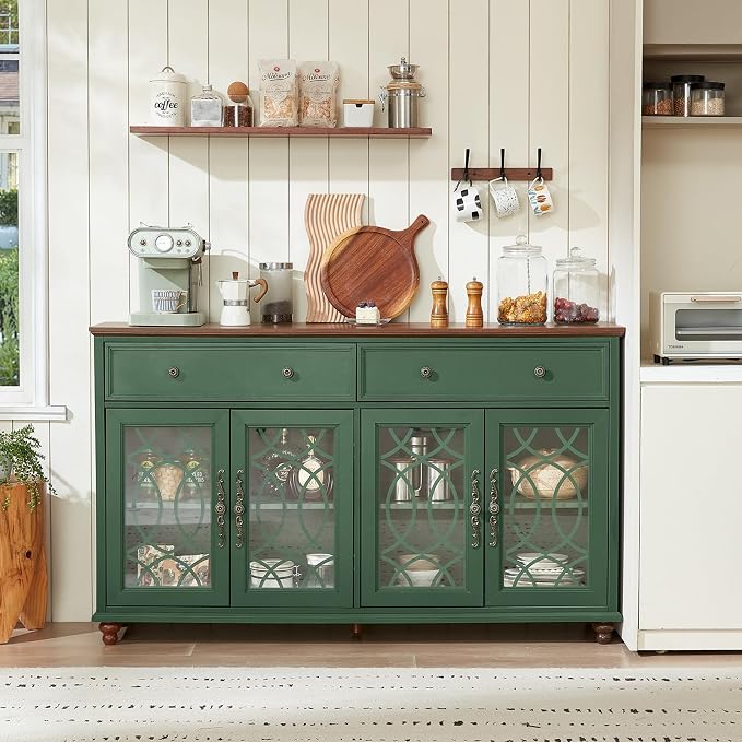 Joaxswe Large Sideboard Buffet Cabinet - Image 3