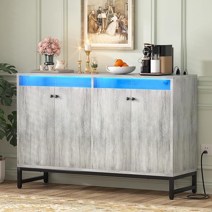 Aheaplus Sideboard Buffet Cabinet by Aheaplus