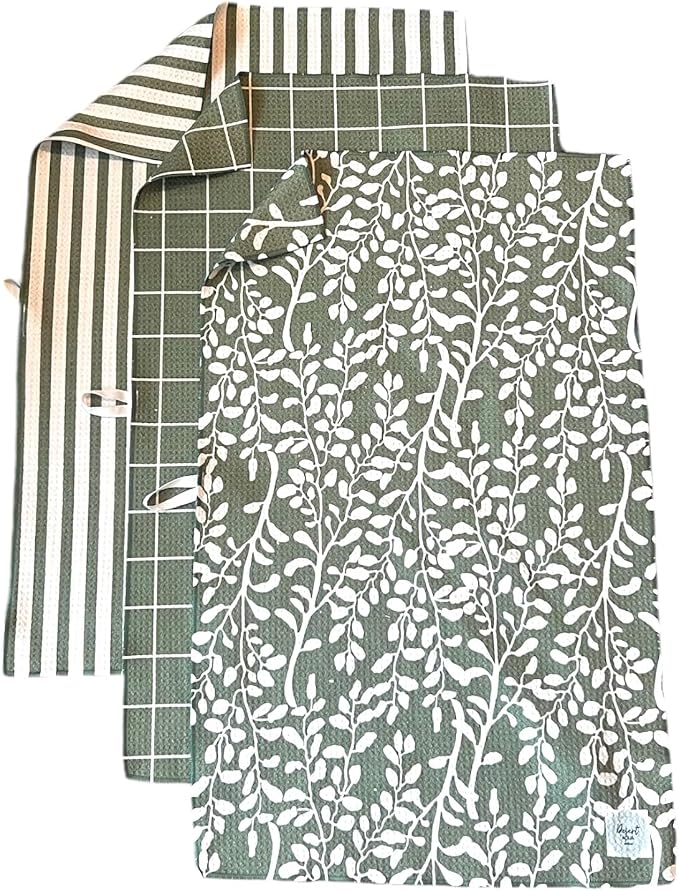 || 3 Pack|| Double Sided || Not Your Ordinary Dish Towels || Waffle Weave by DesertAqua
