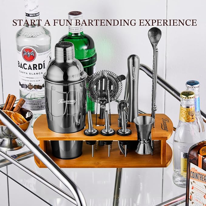 KITESSENSU Cocktail Shaker Set Bartender Kit - Image 3
