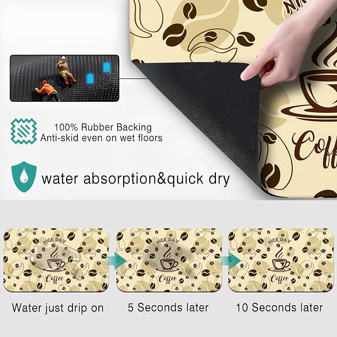 Funny Absorbent Coffee Mat - Image 2