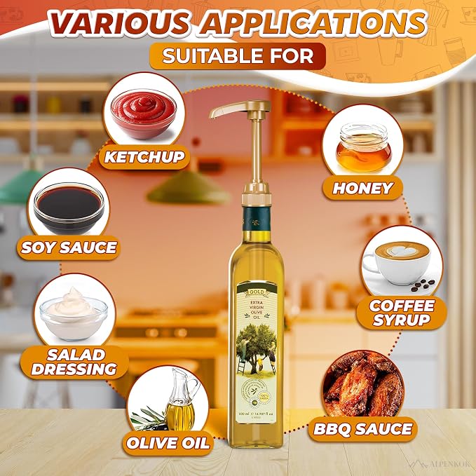 4 Pcs Coffee Syrup Pump Dispenser - Image 6