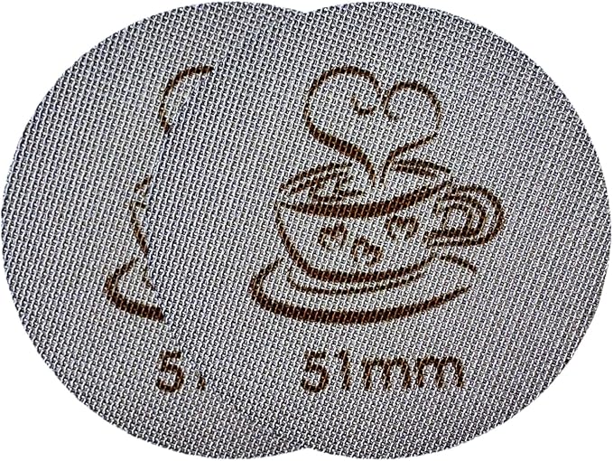 Espresso Puck Screen for 51mm Portafilter Basket, 1.7mm Thickness Made by Unknown