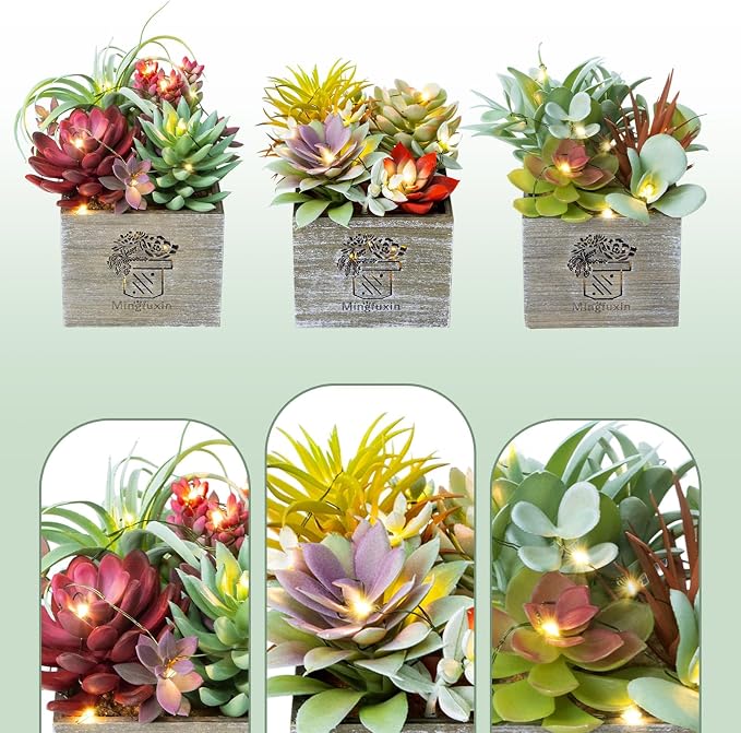Succulents Plants Artificial - Image 3