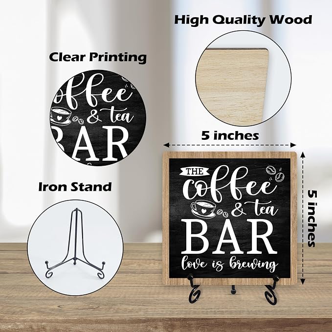 Farmhouse Coffee Bar Decor - Image 2