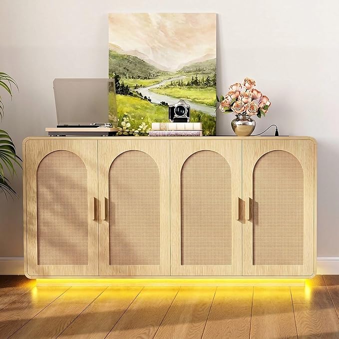 LIKIMIO Rattan Buffet Cabinet by LIKIMIO
