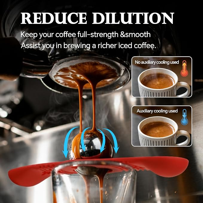 Espresso Cooling Ball Set for Morning Brew & Home Bar - Image 2