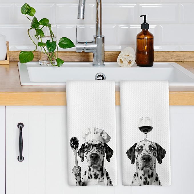Funny Great Dane Hand Towels, Great Dane Gifts - Image 3