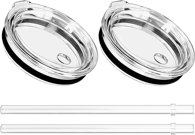 20 oz Tumbler Straw Lid, Replacement Lids Compatible by SOONSURE