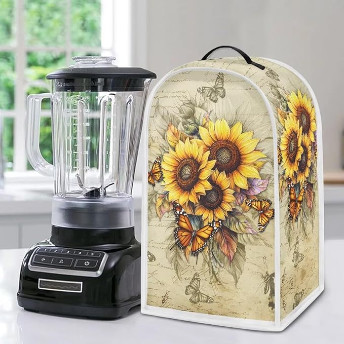 Sunflower Butterfly Blender Dust Cover - Image 3