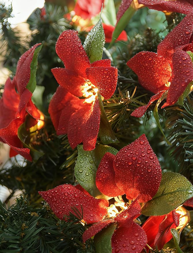 SUNSGNE 8.5FT LED Flower String Lights - Image 5