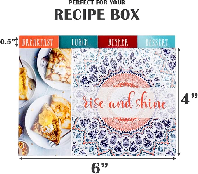 Ring Binder Depot, Recipe Cards 4 inch X 6 inch on Premium Thick Card Stock - Image 2
