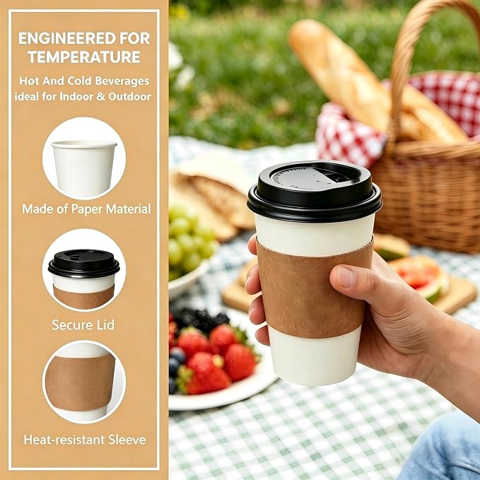 12 oz Disposable Paper Cups - Image 8