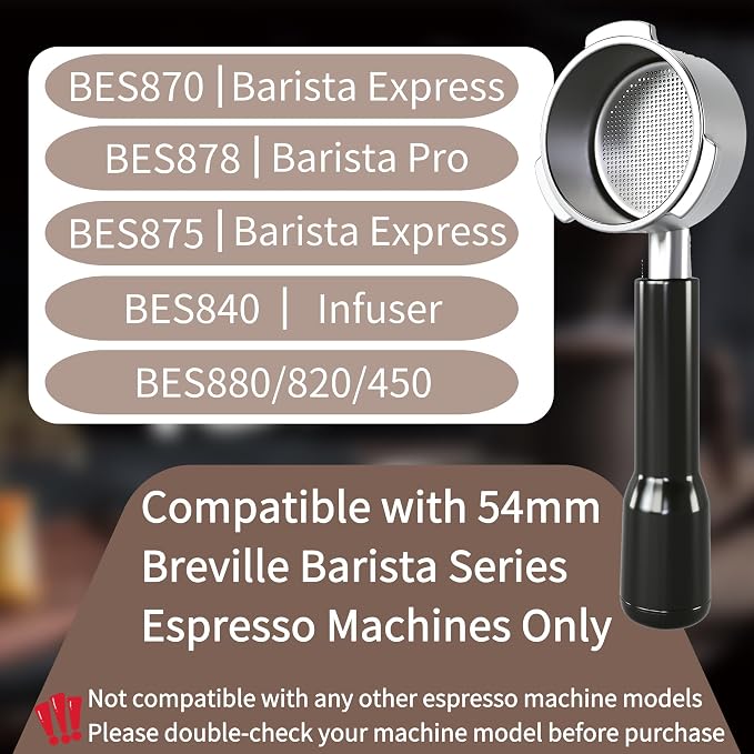 Bottomless Portafilter 54mm, Compatible - Image 2