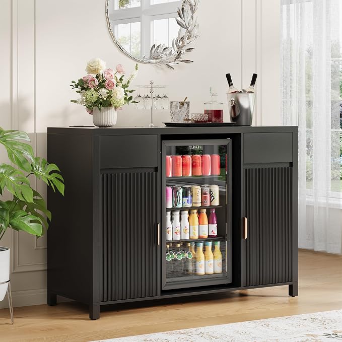 Garvee 53" Coffee Bar Cabinet - Image 9