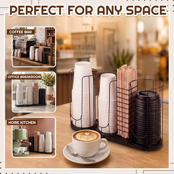 Geelin 18oz Adjustable Coffee Cup Dispenser - Image 3