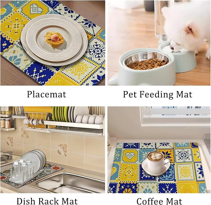 Coffee Mat, 16 x 24 inch Coffee Maker Mat - Image 6
