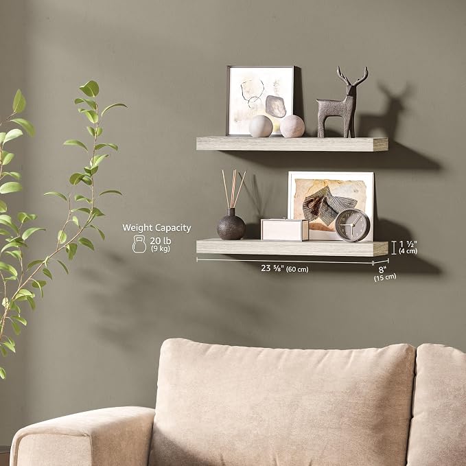 Ballucci Floating Shelves for Wall, - Image 3