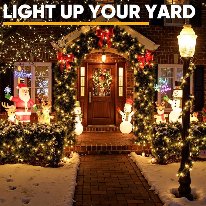 50-Count White Christmas Lights - Image 8