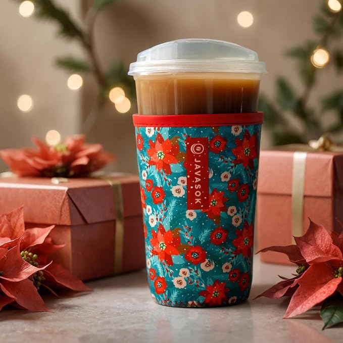 Sok It JavaSok Iced Coffee & Cold Soda Insulated Neoprene Cup Sleeve - Image 2
